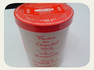 fondue au chocolat box so french! taj paris